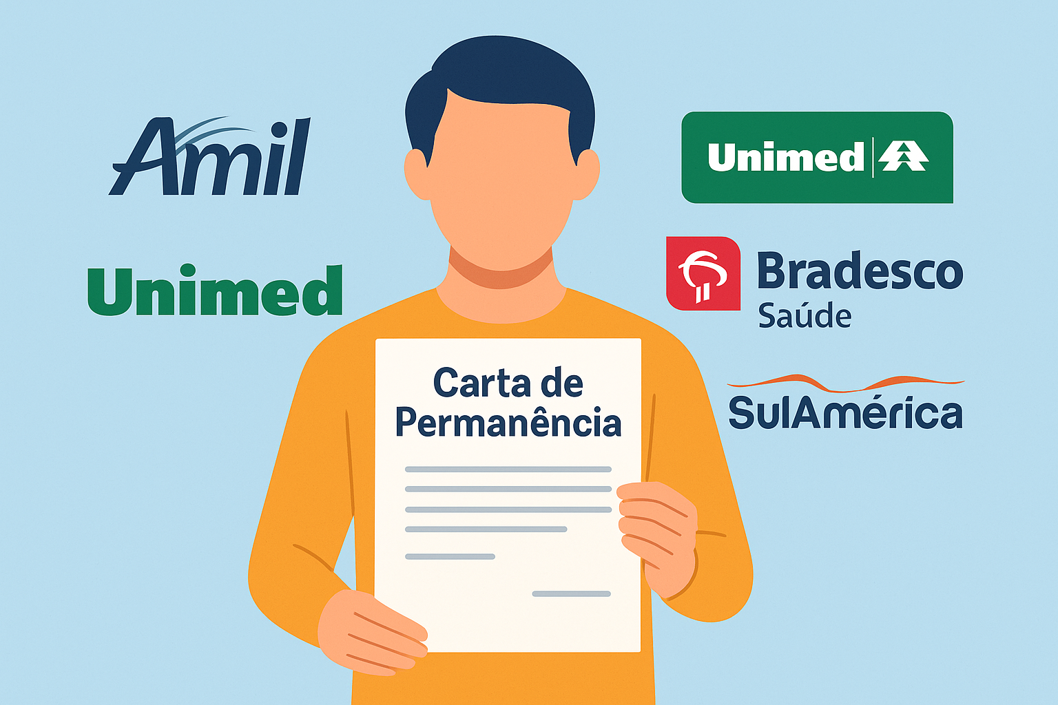 Como conseguir uma carta de permanência em cada operadora?